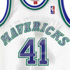 MITCHELL-&-NESS-Canotta-Basket-Uomo-Nba-Swingman-Jersey-Hardwood-Classics-No-41-Dirk-Nowitzki-1998-99-Dalmav-Home-Original-Team-Colors-da-uomo
