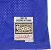MITCHELL-&-NESS-Canotta-Basket-Uomo-Nba-Swingman-Jersey-Hardwood-Classics-No-55-Dikembe-Mutombo-1991-92-Dennug-Road-Original-Team-Colors-da-uomo