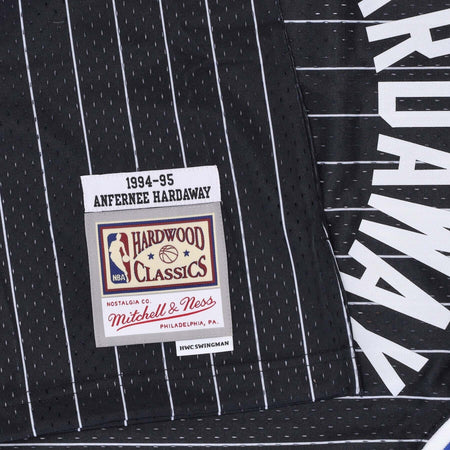 MITCHELL-&amp;-NESS-Canotta-Basket-Uomo-Nba-Swingman-Jersey-Hardwood-Classics-No.1-Anfernee-Hardaway-1994-95-Orlmag-Road-Original-Team-Colors-da-uomo