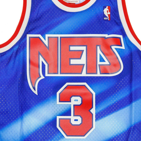 MITCHELL-&amp;-NESS-Canotta-Basket-Uomo-Nba-Swingman-Jersey-Hardwood-Classics-No.3-Drazen-Petrovic-1990-91-Nejnet-Alternate-Original-Team-Colors-da-uomo