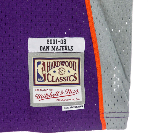 MITCHELL-&amp;-NESS-Canotta-Basket-Uomo-Nba-Swingman-Jersey-Hardwood-Classics-No.9-Dan-Majerle-2001-02-Phosun-Road-Original-Team-Colors-da-uomo