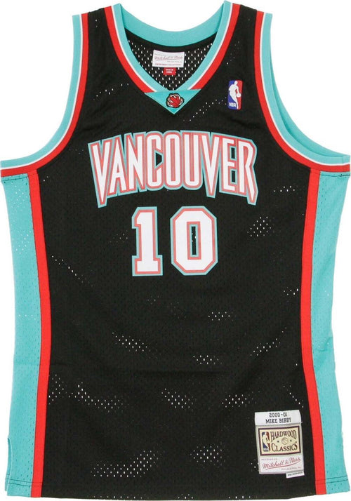 MITCHELL-&-NESS-Canotta-Basket-Uomo-Nba-Swingman-Jersey-Mike-Bibby-No.50-2000-01-Vangri-Alt-Original-Team-Colors-da-uomo