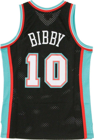 MITCHELL-&amp;-NESS-Canotta-Basket-Uomo-Nba-Swingman-Jersey-Mike-Bibby-No.50-2000-01-Vangri-Alt-Original-Team-Colors-da-uomo
