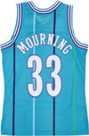 MITCHELL-&-NESS-Canotta-Basket-Uomo-Nba-Swingman-Jersey-No-33-Alonzo-Mourning-Chahor-Original-Team-Colors-da-uomo