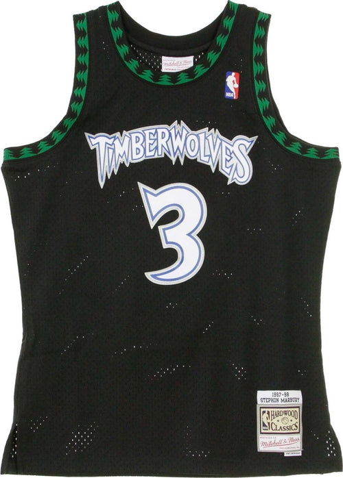 MITCHELL-&-NESS-Canotta-Basket-Uomo-Nba-Swingman-Jersey-Stephen-Marbury-No.3-1997-98-Mintim-Alternate-Original-Team-Colors-da-uomo