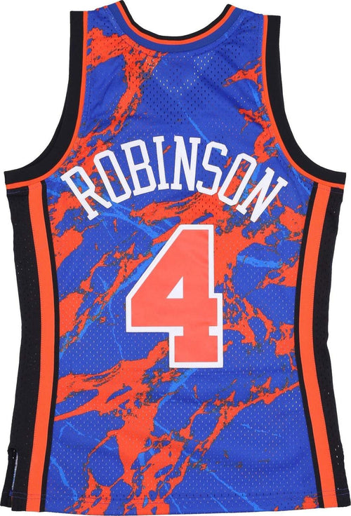 MITCHELL-&-NESS-Canotta-Basket-Uomo-Nba-Team-Marble-Swingman-Jersey-Hardwood-Classics-No-4-Nate-Robinson-2005-06-Neykni-Original-Team-Colors-da-uomo