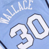 MITCHELL-&-NESS-Canotta-Basket-Uomo-Ncaa-Swingman-Jersey-No-30-Rasheed-Wallace-Unchee-Light-Blue-da-uomo