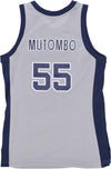 MITCHELL-&-NESS-Canotta-Basket-Uomo-Ncaa-Swingman-Jersey-No-55-Dikembe-Mutombo-Geohoy-Chrome-da-uomo