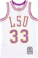 MITCHELL-&-NESS-Canotta-Basket-Uomo-Ncaa-White-Jersey-1990-No-33-Shaquille-O'neal-Loutig-White-da-uomo