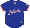 MITCHELL-&-NESS-Casacca-Bottoni-Uomo-Ncaa-On-the-Clock-Mesh-Button-Front-Kanjay-Royal-da-uomo