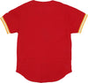 MITCHELL-&-NESS-Casacca-Bottoni-Uomo-Nfl-On-the-Clock-Mesh-Button-Front-Kanchi-Scarlet-da-uomo