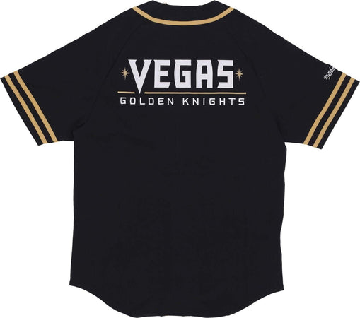 MITCHELL-&amp;-NESS-Casacca-Bottoni-Uomo-Nhl-Fashion-Cotton-Button-Front-Current-Logo-Vegkni-Original-Team-Colors-da-uomo