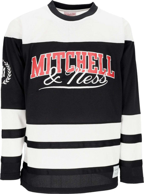 MITCHELL-&-NESS-Casacca-Hockey-Uomo-Branded-Arch-Hockey-Jersey-Black-da-uomo