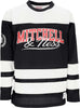 MITCHELL-&amp;-NESS-Casacca-Hockey-Uomo-Branded-Arch-Hockey-Jersey-Black-da-uomo