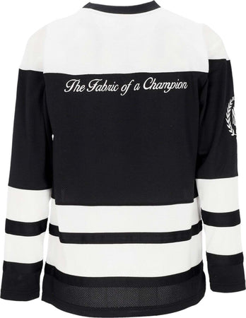 MITCHELL-&amp;-NESS-Casacca-Hockey-Uomo-Branded-Arch-Hockey-Jersey-Black-da-uomo