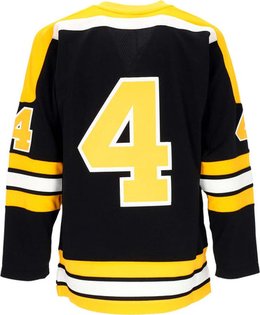 MITCHELL-&amp;-NESS-Casacca-Hockey-Uomo-Nhl-Dark-Jersey-1971-No-4-Orr-Bosbru-Original-Team-Colors-da-uomo