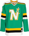 MITCHELL-&-NESS-Casacca-Hockey-Uomo-Nhl-Dark-Jersey-1989-No-9-Modano-Minsta-Green-da-uomo