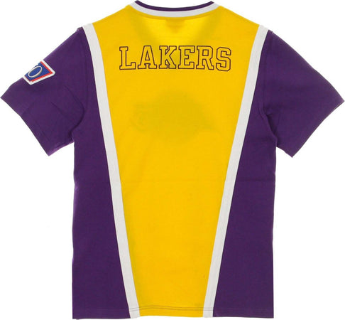 MITCHELL-&amp;-NESS-Casacca-Uomo-Nba-Authentic-Shooting-Shirt-Hardwood-Classics-1996-97-Loslak-Original-Team-Colors-da-uomo