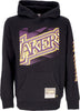 MITCHELL-&amp;-NESS-Felpa-Cappuccio-Uomo-Nba-Big-Face-7.0-Hoodie-Loslak-Black-da-uomo