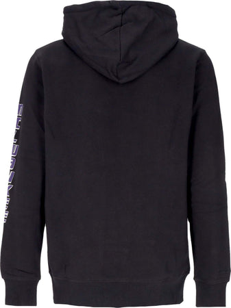 MITCHELL-&amp;-NESS-Felpa-Cappuccio-Uomo-Nba-Big-Face-7.0-Hoodie-Milbuc-Black-da-uomo