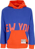 MITCHELL-&amp;-NESS-Felpa-Cappuccio-Uomo-Nba-Big-Face-Hoodie-5.0-Hardwood-Classics-Neykni-Blue-da-uomo