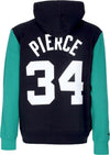 MITCHELL-&-NESS-Felpa-Cappuccio-Uomo-Nba-Fashion-Fleece-Hoodie-2008-No-34-Paul-Pierce-Hardwood-Classics-Boscel-Original-Team-Colors-da-uomo