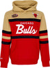 MITCHELL-&amp;-NESS-Felpa-Cappuccio-Uomo-Nba-Head-Coach-Hoodie-Chibul-Original-Team-Colors-da-uomo
