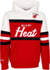 MITCHELL-&amp;-NESS-Felpa-Cappuccio-Uomo-Nba-Head-Coach-Hoodie-Miahea-Original-Team-Colors-da-uomo