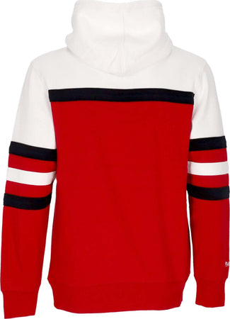 MITCHELL-&amp;-NESS-Felpa-Cappuccio-Uomo-Nba-Head-Coach-Hoodie-Miahea-Original-Team-Colors-da-uomo
