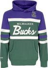 MITCHELL-&-NESS-Felpa-Cappuccio-Uomo-Nba-Head-Coach-Hoodie-Milbuc-Original-Team-Colors-da-uomo