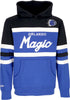 MITCHELL-&amp;-NESS-Felpa-Cappuccio-Uomo-Nba-Head-Coach-Hoodie-Orlmag-Original-Team-Colors-da-uomo