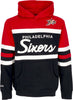 MITCHELL-&amp;-NESS-Felpa-Cappuccio-Uomo-Nba-Head-Coach-Hoodie-Phi76e-Original-Team-Colors-da-uomo