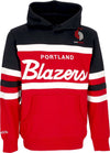 MITCHELL-&-NESS-Felpa-Cappuccio-Uomo-Nba-Head-Coach-Hoodie-Porbla-Original-Team-Colors-da-uomo