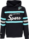 MITCHELL-&-NESS-Felpa-Cappuccio-Uomo-Nba-Head-Coach-Hoodie-Saaspu-Original-Team-Colors-da-uomo