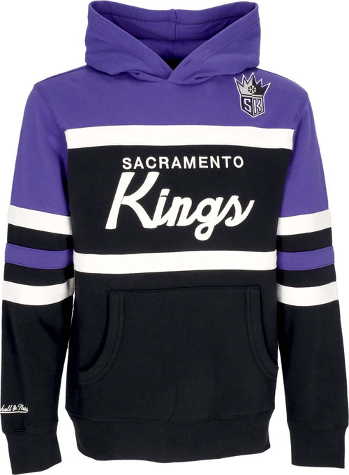 MITCHELL-&-NESS-Felpa-Cappuccio-Uomo-Nba-Head-Coach-Hoodie-Sackin-Original-Team-Colors-da-uomo