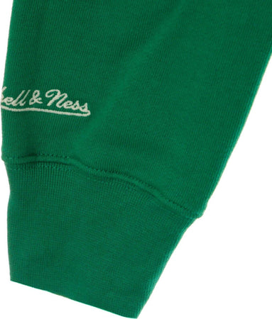 MITCHELL-&amp;-NESS-Felpa-Cappuccio-Uomo-Nba-Head-Coach-Hoody-Hardwood-Classics-Boscel-Original-Team-Colors-da-uomo