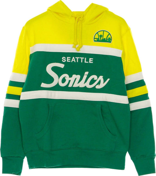 MITCHELL-&-NESS-Felpa-Cappuccio-Uomo-Nba-Head-Coach-Hoody-Hardwood-Classics-Seasup-Original-Team-Colors-da-uomo