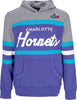 MITCHELL-&amp;-NESS-Felpa-Cappuccio-Uomo-Nba-Headcoach-Hoodie-Hardwood-Classics-Chahor-Dark-Purple-da-uomo