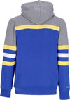 MITCHELL-&-NESS-Felpa-Cappuccio-Uomo-Nba-Headcoach-Hoodie-Hardwood-Classics-Dennug-Royal-da-uomo