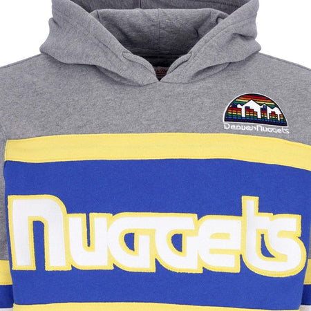MITCHELL-&amp;-NESS-Felpa-Cappuccio-Uomo-Nba-Headcoach-Hoodie-Hardwood-Classics-Dennug-Royal-da-uomo