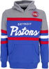MITCHELL-&amp;-NESS-Felpa-Cappuccio-Uomo-Nba-Headcoach-Hoodie-Hardwood-Classics-Detpis-Royal-da-uomo
