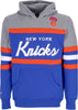 MITCHELL-&amp;-NESS-Felpa-Cappuccio-Uomo-Nba-Headcoach-Hoodie-Hardwood-Classics-Neykni-Royal-da-uomo
