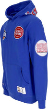 MITCHELL-&-NESS-Felpa-Cappuccio-Uomo-Nba-Hometown-Fleece-Hoodie-Detpis-Royal-da-uomo