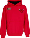 MITCHELL-&-NESS-Felpa-Cappuccio-Uomo-Nba-Premium-Fleece-Vintage-Logo-Hoodie-Dennis-Rodman-Chibul-Scarlet-da-uomo