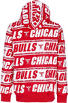 MITCHELL-&-NESS-Felpa-Cappuccio-Uomo-Nba-Teamwrap-Hoodie-Hardwood-Classics-Chibul-Red-da-uomo