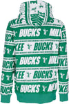 MITCHELL-&-NESS-Felpa-Cappuccio-Uomo-Nba-Teamwrap-Hoodie-Hardwood-Classics-Milbuc-Green-da-uomo