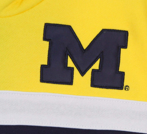 MITCHELL-&amp;-NESS-Felpa-Cappuccio-Uomo-Ncaa-Head-Coach-Hoodie-Msuspa-Navy/yellow-da-uomo