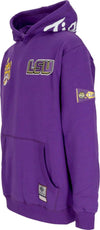 MITCHELL-&-NESS-Felpa-Cappuccio-Uomo-Ncaa-Hometown-Fleece-Hoodie-Loutig-Purple-da-uomo