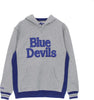 MITCHELL-&amp;-NESS-Felpa-Cappuccio-Uomo-Ncaa-Pinnacle-Heavyweight-Fleece-Hoodie-Dukdev-Royal/grey-da-uomo