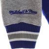 MITCHELL-&-NESS-Felpa-Cappuccio-Uomo-Ncaa-Pinnacle-Heavyweight-Fleece-Hoodie-Dukdev-Royal/grey-da-uomo